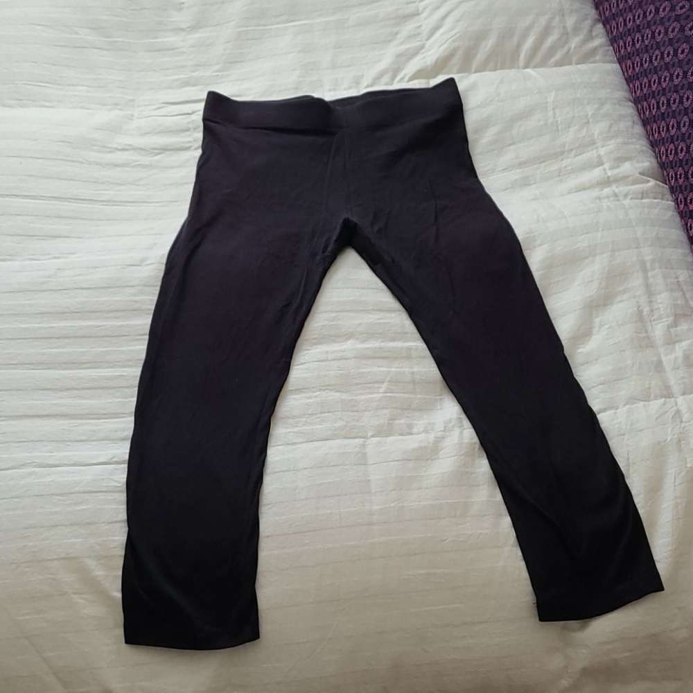 Black Leggings size large from forever 21